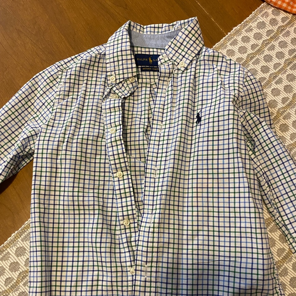 Polo button up shirt